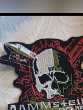 RAMMSTEIN Patch Metal Band German Germany Rammstien